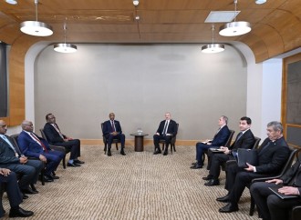 Prezident İlham Əliyevin Antalyada Sudanın Suveren Keçid Şurasının Sədri ilə görüşü olub