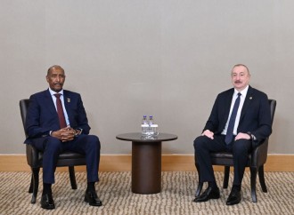 Prezident İlham Əliyevin Antalyada Sudanın Suveren Keçid Şurasının Sədri ilə görüşü olub