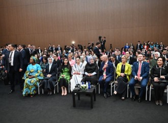 Birinci xanım Mehriban Əliyeva Antalya Diplomatiya Forumunun panel iclasında iştirak edib