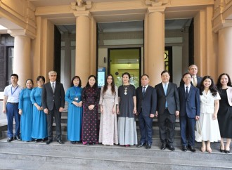 Heydər Əliyev Fondunun vitse-prezidenti Leyla Əliyeva Vyetnam Kommunist Partiyası Mərkəzi Komitəsinin Baş katibinin xanımı ilə görüşüb