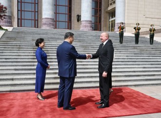 Çin Xalq Respublikasında Prezident İlham Əliyevin rəsmi qarşılanma mərasimi olub