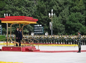 Çin Xalq Respublikasında Prezident İlham Əliyevin rəsmi qarşılanma mərasimi olub