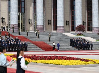 Çin Xalq Respublikasında Prezident İlham Əliyevin rəsmi qarşılanma mərasimi olub