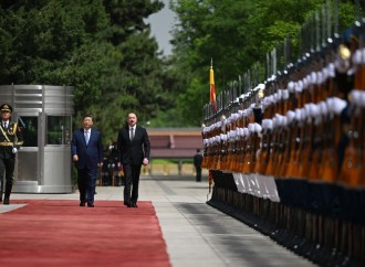 Çin Xalq Respublikasında Prezident İlham Əliyevin rəsmi qarşılanma mərasimi olub