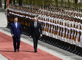 Çin Xalq Respublikasında Prezident İlham Əliyevin rəsmi qarşılanma mərasimi olub