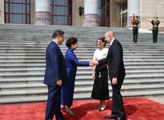 Çin Xalq Respublikasında Prezident İlham Əliyevin rəsmi qarşılanma mərasimi olub