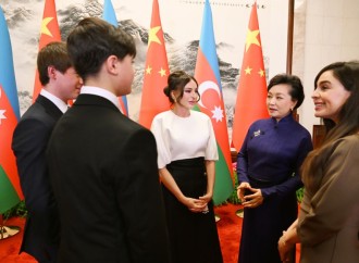 Çin Xalq Respublikasında Prezident İlham Əliyevin rəsmi qarşılanma mərasimi olub