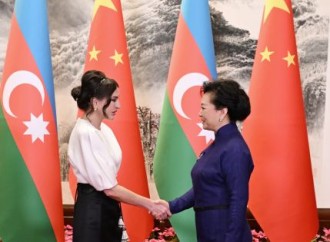 Çin Xalq Respublikasında Prezident İlham Əliyevin rəsmi qarşılanma mərasimi olub
