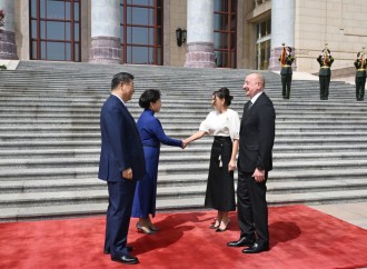 Çin Xalq Respublikasında Prezident İlham Əliyevin rəsmi qarşılanma mərasimi olub