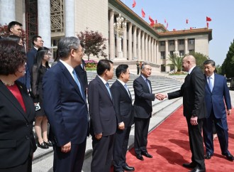 Çin Xalq Respublikasında Prezident İlham Əliyevin rəsmi qarşılanma mərasimi olub