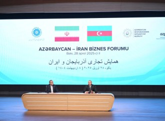 Prezident İlham Əliyev və İran Prezidenti Məsud Pezeşkian Bakıda Azərbaycan-İran biznes forumunda iştirak ediblər