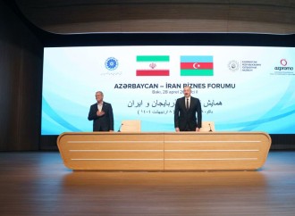 Prezident İlham Əliyev və İran Prezidenti Məsud Pezeşkian Bakıda Azərbaycan-İran biznes forumunda iştirak ediblər