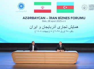 Prezident İlham Əliyev və İran Prezidenti Məsud Pezeşkian Bakıda Azərbaycan-İran biznes forumunda iştirak ediblər