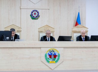Məhkəmədə Şuşa rayonunun Ermənistan Silahlı Qüvvələri tərəfindən işğalı barədə videomateriallar nümayiş etdirilib