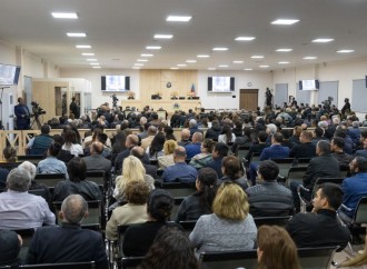 Məhkəmədə Şuşa rayonunun Ermənistan Silahlı Qüvvələri tərəfindən işğalı barədə videomateriallar nümayiş etdirilib