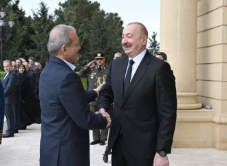 İran Prezidenti Məsud Pezeşkianın rəsmi qarşılanma mərasimi olub