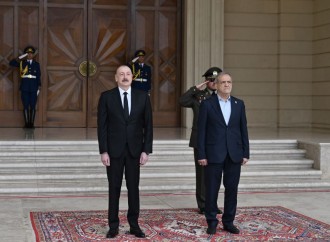 İran Prezidenti Məsud Pezeşkianın rəsmi qarşılanma mərasimi olub