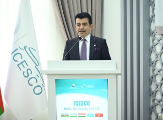 Heydər Əliyev Fondunun vitse-prezidenti Leyla Əliyeva və Bakı Media Mərkəzinin rəhbəri Arzu Əliyeva Bakıda ICESCO-nun regional ofisinin rəsmi açılış mərasimində iştirak ediblər