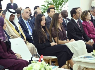 Heydər Əliyev Fondunun vitse-prezidenti Leyla Əliyeva və Bakı Media Mərkəzinin rəhbəri Arzu Əliyeva Bakıda ICESCO-nun regional ofisinin rəsmi açılış mərasimində iştirak ediblər