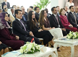 Heydər Əliyev Fondunun vitse-prezidenti Leyla Əliyeva və Bakı Media Mərkəzinin rəhbəri Arzu Əliyeva Bakıda ICESCO-nun regional ofisinin rəsmi açılış mərasimində iştirak ediblər