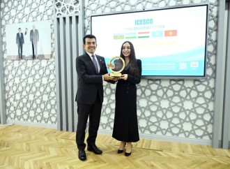 Heydər Əliyev Fondunun vitse-prezidenti Leyla Əliyeva və Bakı Media Mərkəzinin rəhbəri Arzu Əliyeva Bakıda ICESCO-nun regional ofisinin rəsmi açılış mərasimində iştirak ediblər