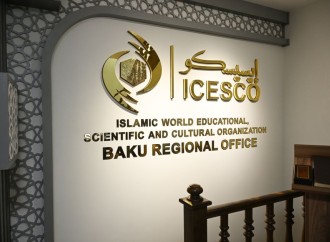 Heydər Əliyev Fondunun vitse-prezidenti Leyla Əliyeva və Bakı Media Mərkəzinin rəhbəri Arzu Əliyeva Bakıda ICESCO-nun regional ofisinin rəsmi açılış mərasimində iştirak ediblər