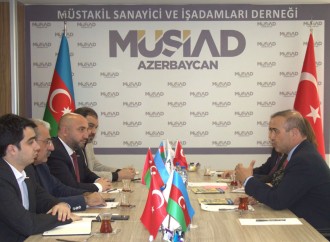 Türkiyə Nazirliyinin nümayəndələri MÜSİAD Azərbaycan dərnək mərkəzini ziyarət ediblər