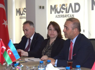 Türkiyə Nazirliyinin nümayəndələri MÜSİAD Azərbaycan dərnək mərkəzini ziyarət ediblər