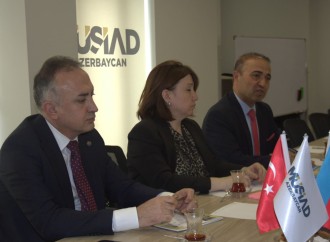 Türkiyə Nazirliyinin nümayəndələri MÜSİAD Azərbaycan dərnək mərkəzini ziyarət ediblər