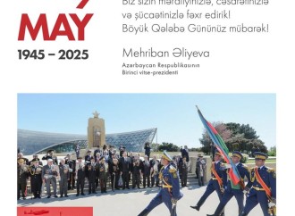 Birinci vitse-prezident Mehriban Əliyeva 9 May - Faşizm üzərində Qələbə Günü münasibətilə paylaşım edib