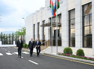 Prezident İlham Əliyev “Azərişıq” ASC-nin "Xocalı" yarımstansiyasının və Rəqəmsal İdarəetmə Mərkəzininin açılışında iştirak edib