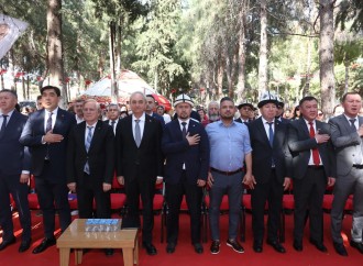 Türkiyə ilə Qırğızıstan arasında mədəni əməkdaşlıq: Manas parkı açılıb