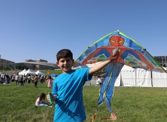 Heydər Əliyev Mərkəzinin parkında Uşaq festivalı keçirilib