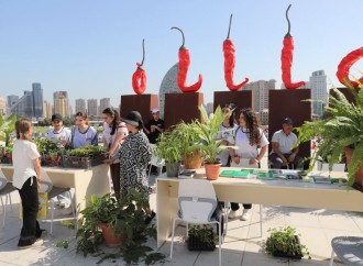 Heydər Əliyev Mərkəzinin parkında Uşaq festivalı keçirilib