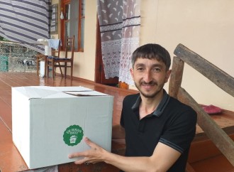 Heydər Əliyev Fondunun vitse-prezidenti Leyla Əliyevanın təşəbbüsü ilə Yevlaxda ailələrə qurban payları çatdırılıb