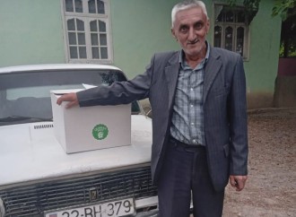 Heydər Əliyev Fondunun vitse-prezidenti Leyla Əliyevanın təşəbbüsü ilə Yevlaxda ailələrə qurban payları çatdırılıb