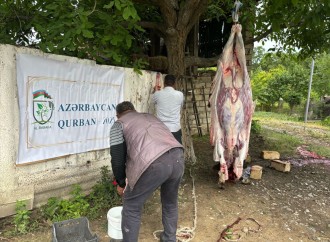 Al-Baraka Azərbaycan Xaçmazda Qurban Aksiyası Keçirdi