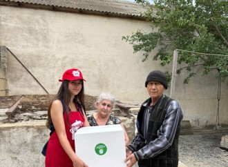 Heydər Əliyev Fondunun vitse-prezidenti Leyla Əliyevanın təşəbbüsü ilə ailələrə qurban payları çatdırılmağa davam edir
