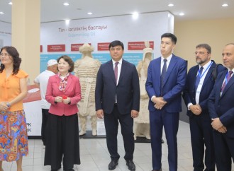 Türküstan şəhərində “Divani Lüğət it-Türk” adlı beynəlxalq sərginin açılış mərasimi keçirilib