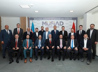 Şimali Kipr Türk Respublikasının iqtisadiyyat və enerji naziri ilə MÜSİAD Azərbaycan İdarə Heyəti arasında görüş keçirilib
