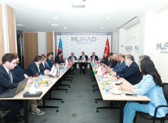 Şimali Kipr Türk Respublikasının iqtisadiyyat və enerji naziri ilə MÜSİAD Azərbaycan İdarə Heyəti arasında görüş keçirilib