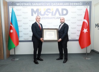 Şimali Kipr Türk Respublikasının iqtisadiyyat və enerji naziri ilə MÜSİAD Azərbaycan İdarə Heyəti arasında görüş keçirilib