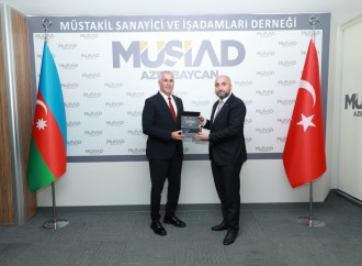 Şimali Kipr Türk Respublikasının iqtisadiyyat və enerji naziri ilə MÜSİAD Azərbaycan İdarə Heyəti arasında görüş keçirilib
