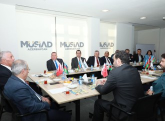 Şimali Kipr Türk Respublikasının iqtisadiyyat və enerji naziri ilə MÜSİAD Azərbaycan İdarə Heyəti arasında görüş keçirilib