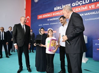 Prezident İlham Əliyev və Prezident Rəcəb Tayyib Ərdoğan Kahramanmaraşda “Azərbaycan” məhəlləsinin açılış mərasimində iştirak edirlər