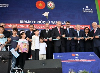 Prezident İlham Əliyev və Prezident Rəcəb Tayyib Ərdoğan Kahramanmaraşda “Azərbaycan” məhəlləsinin açılış mərasimində iştirak edirlər