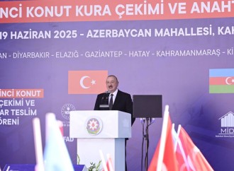 Prezident İlham Əliyev və Prezident Rəcəb Tayyib Ərdoğan Kahramanmaraşda “Azərbaycan” məhəlləsinin açılış mərasimində iştirak edirlər