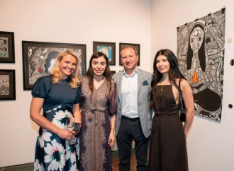 Heydər Əliyev Fondunun vitse-prezidenti Leyla Əliyeva London Dizayn Biennalesində Azərbaycan MAMA "Ana təbiət” sərgisində iştirak edib
