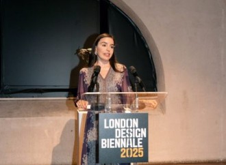 Heydər Əliyev Fondunun vitse-prezidenti Leyla Əliyeva London Dizayn Biennalesində Azərbaycan MAMA "Ana təbiət” sərgisində iştirak edib