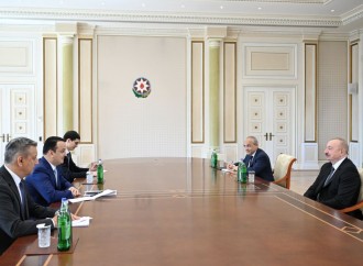 Prezident İlham Əliyev Özbəkistanın investisiya, sənaye və ticarət nazirini qəbul edib